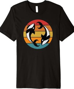 Orca Design- Whale Watchers Graphic Premium T-Shirt