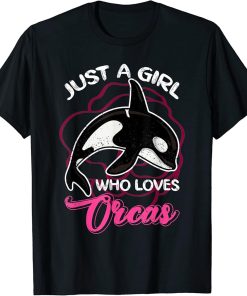 Sea Creatures Women Girls Kids Gift Idea Orca T-Shirt