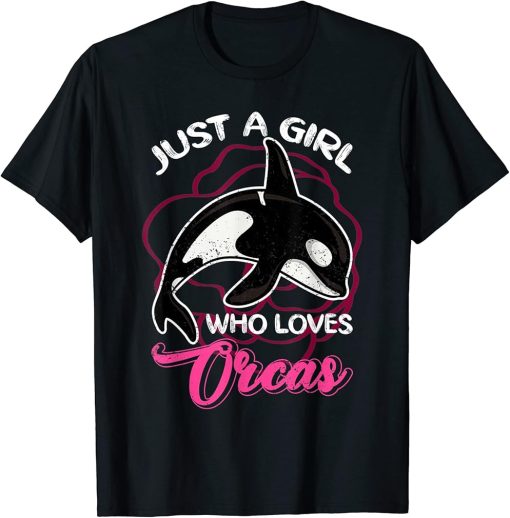 Sea Creatures Women Girls Kids Gift Idea Orca T-Shirt